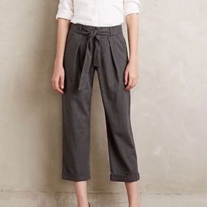 Anthropologie Cartonnier Belted Slacks